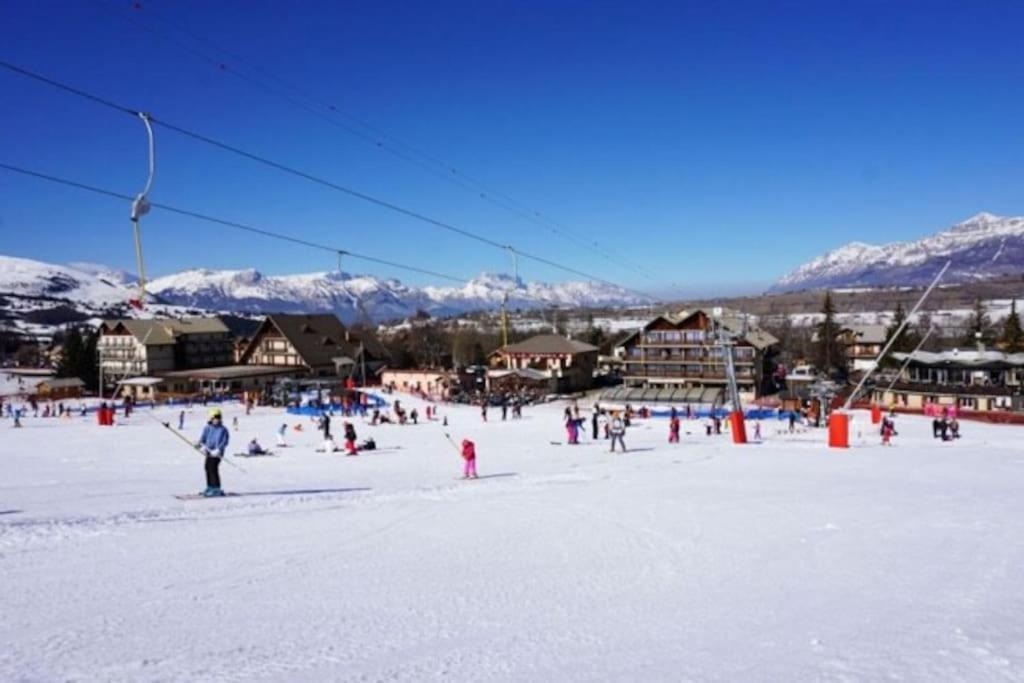 Appart Tres Ensoleille 5-6 Pers Au Pied Des Pistes Ancelle Exterior foto